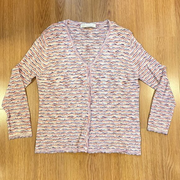 Vintage Camela Knit Pastel Cardigan Pink - Picture 6 of 15